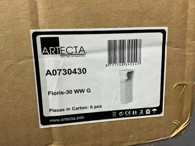 Artecta - floris-30 ww - buitenverlichting (6x) - afbeelding 6 van  7