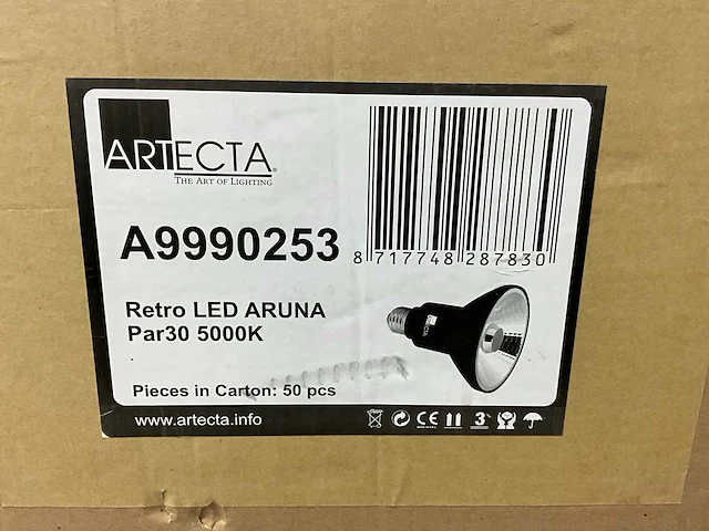 Artecta - retro led aruna - spots - winkelverlichting (50x) - afbeelding 4 van  5