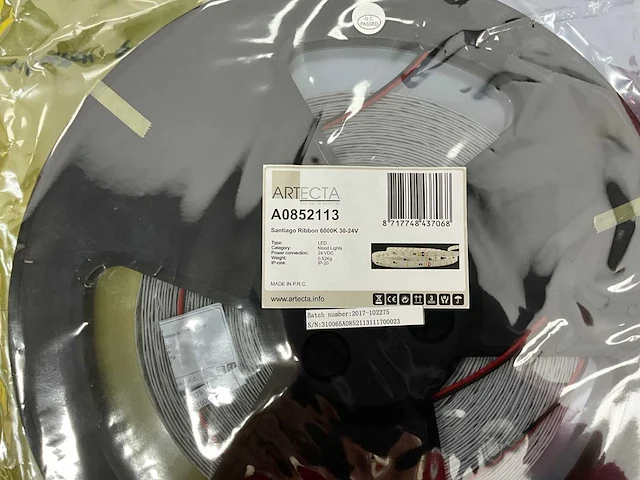 Artecta - santiago ribbon - 20 meter led strip (8x) - afbeelding 3 van  3
