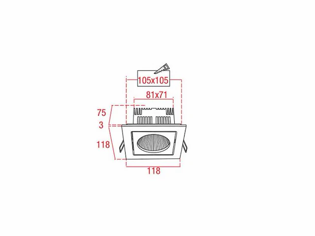 Artecta - sofia-sq2 - plafondlamp (12x) - afbeelding 5 van  7