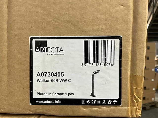 Artecta - walker-60r ww c - buitenverlichting (4x) - afbeelding 3 van  3