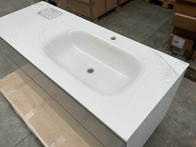 Artelinea vasquebadmeubel wit 135cm - afbeelding 5 van  8