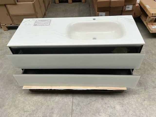 Artelinea vasquebadmeubel wit 135cm - afbeelding 7 van  8