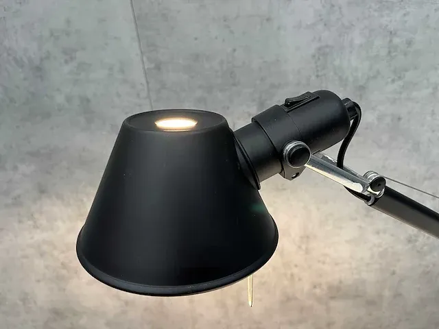 Artemide tolomeo tavola mini - bureaulamp - mat zwart - afbeelding 2 van  16