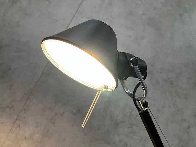 Artemide tolomeo tavola mini - bureaulamp - mat zwart - afbeelding 3 van  16