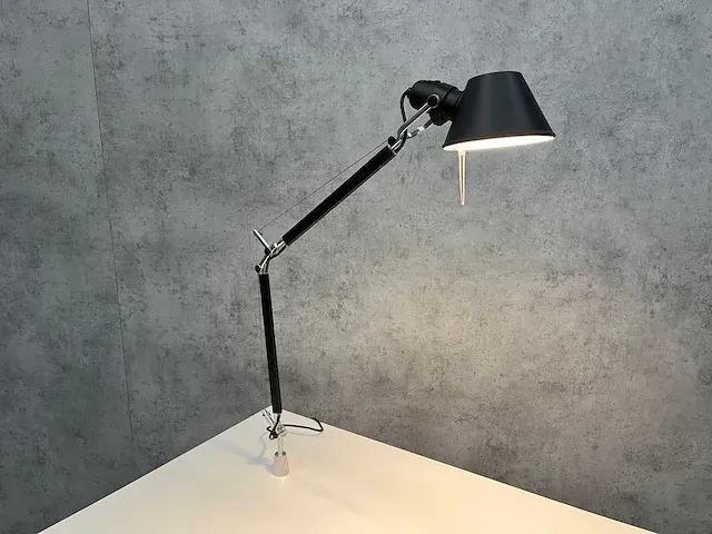 Artemide tolomeo tavola mini - bureaulamp - mat zwart - afbeelding 1 van  16