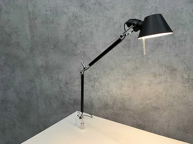Artemide tolomeo tavola mini - bureaulamp - mat zwart - afbeelding 5 van  16