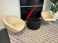 Artifort hanna - lederen design lounge set - afbeelding 6 van  14
