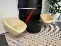 Artifort hanna - lederen design lounge set - afbeelding 1 van  14