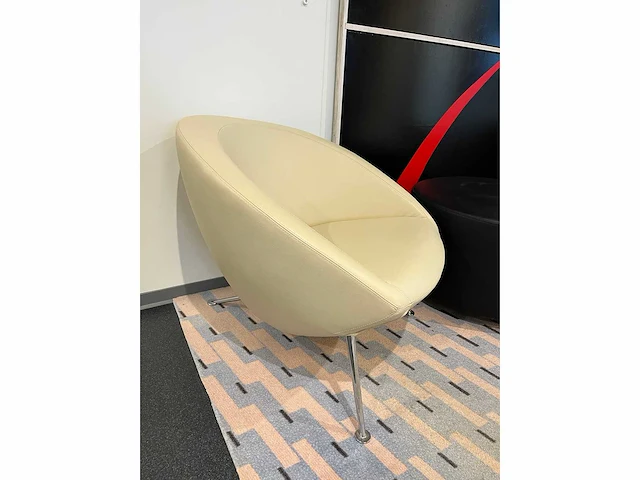 Artifort hanna - lederen design lounge set - afbeelding 11 van  14