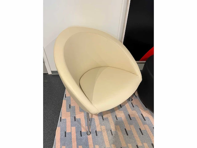 Artifort hanna - lederen design lounge set - afbeelding 12 van  14