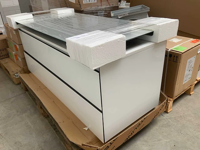 Artilinea sous vasque 2 badmeubel 135cm bianco - afbeelding 1 van  9