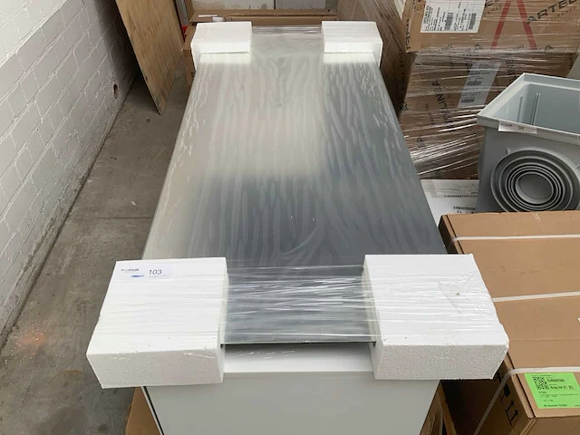 Artilinea sous vasque 2 badmeubel 135cm bianco - afbeelding 9 van  9