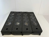 Artison (s-lcrdm-mk2) 3.5" sketch st-lcr stereo audiofiele flat panel luidsprekers (8x) - afbeelding 2 van  7