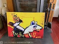 Artprint, herman brood "i am the wild one " - afbeelding 1 van  6