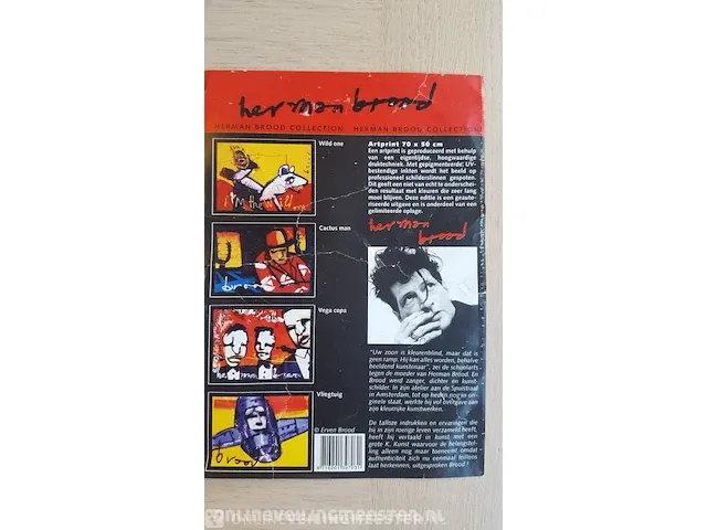 Artprint, herman brood "vegas copa" ( "las vegas , copa cabana" ) - afbeelding 2 van  6