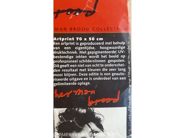 Artprint, herman brood "vegas copa" ( "las vegas , copa cabana" ) - afbeelding 4 van  6