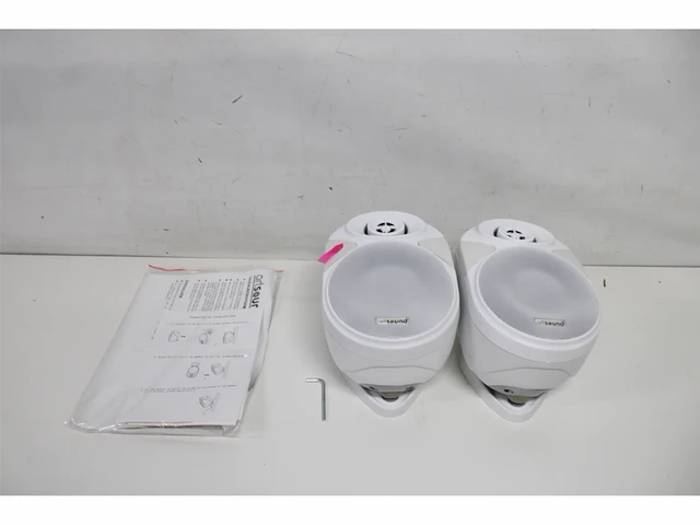 Artsound g4 luidspreker wit (2pc) - afbeelding 4 van  5