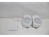 Artsound g4 luidspreker wit (2pc) - afbeelding 4 van  5