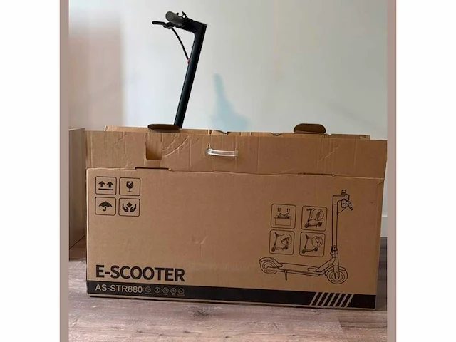 As-str 880 - electrische step met lekvrije banden - afbeelding 4 van  7