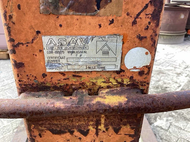 Asav pallet haak - afbeelding 5 van  5