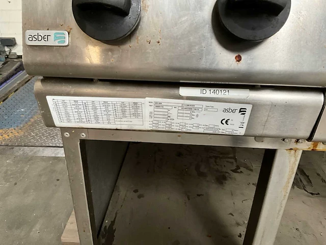 Asber gr-350 grill- en bakplaat - afbeelding 8 van  8