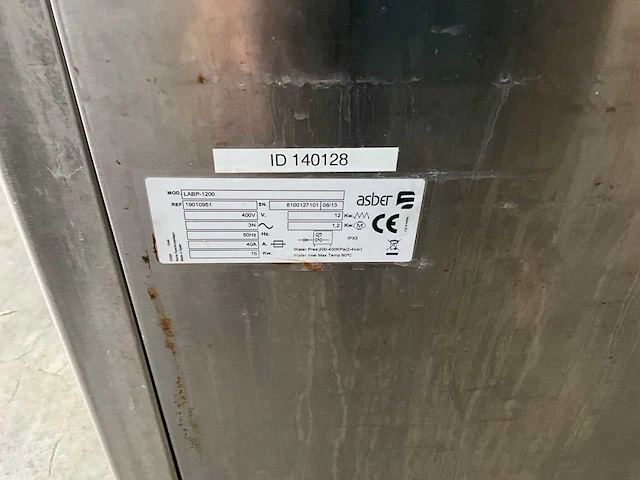 Asber labp-1200 vaatwasser - afbeelding 7 van  7