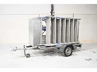Asc 10.2 meter rolsteiger met beveiligde aanhanger - afbeelding 3 van  10