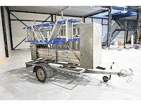 Asc 10.2 meter rolsteiger met beveiligde aanhanger - afbeelding 4 van  10