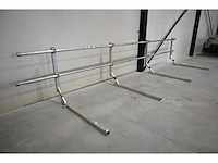 Asc 4-delige aluminium dakrand beveiligingset - afbeelding 2 van  5