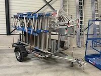 Asc rolsteiger met aanhangwagen