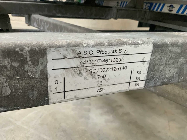 Asc rolsteiger met aanhangwagen - afbeelding 5 van  10