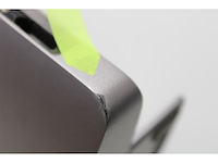 Ascrono vertical docking station hub compatibel met apple macbook air 13 (20182020 incl. m1) 2x usbc poort (40 gbps) thunderbolt 4 compatibel dock - afbeelding 6 van  6