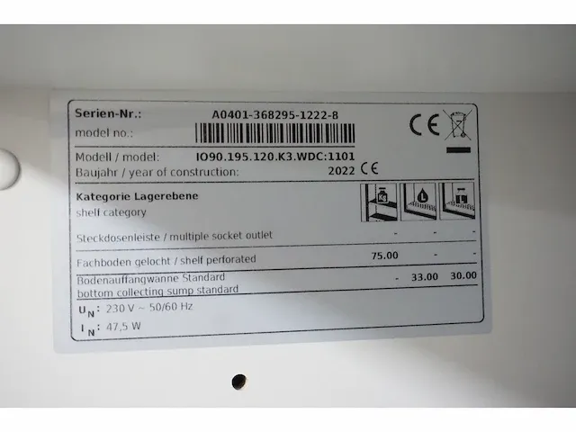 Asecos - accu oplaadkast - afbeelding 2 van  13