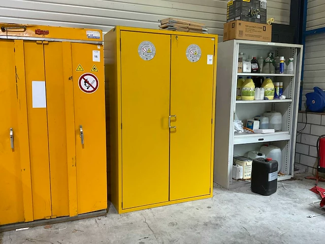 Asecos brandwerende veiligheidskast - afbeelding 1 van  6