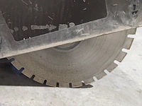 Asfalt-betonzaag 450mm benzine husqvarna, fs400, bouwjaar 2015 - afbeelding 7 van  19