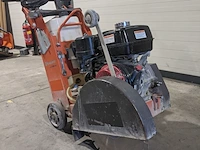 Asfalt-betonzaag 450mm benzine husqvarna, fs400, bouwjaar 2015 - afbeelding 12 van  19
