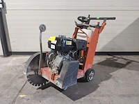 Asfalt-betonzaag 450mm benzine husqvarna, fs400, bouwjaar 2017 - afbeelding 14 van  19