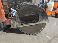 Asfalt-betonzaag 450mm benzine husqvarna, fs400, bouwjaar 2017 - afbeelding 16 van  19