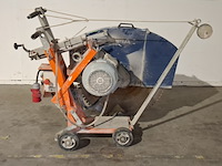 Asfalt-betonzaag 800mm 380v lissmac, compactcut 400e, bouwjaar 2016 - afbeelding 1 van  11