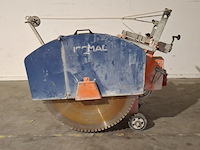 Asfalt-betonzaag 800mm 380v lissmac, compactcut 400e, bouwjaar 2016 - afbeelding 10 van  11