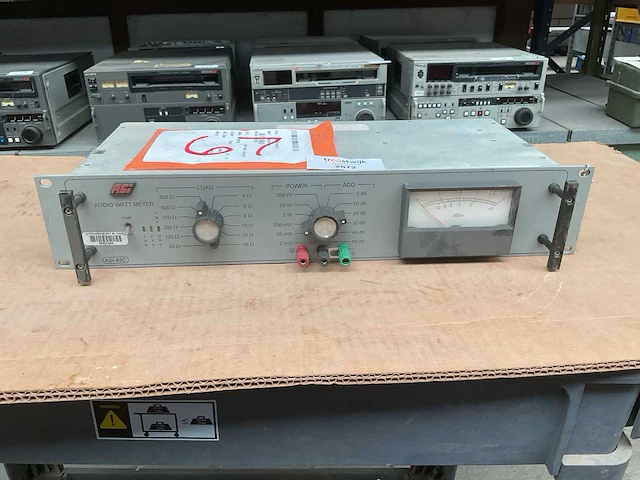 Asi 83c audio watt meter - afbeelding 2 van  7