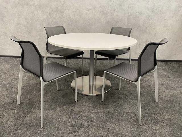Asis - 4 persoons design set ø120 - afbeelding 1 van  18