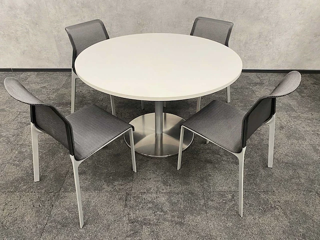 Asis - 4 persoons design set ø120 - afbeelding 12 van  18