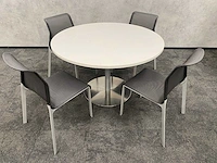 Asis - 4 persoons design set ø120 - afbeelding 12 van  18