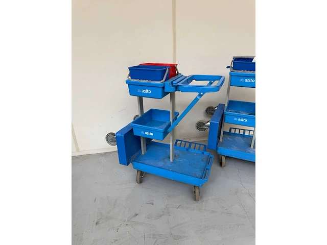 Asito schoonmaakwagen (2x) - afbeelding 2 van  2