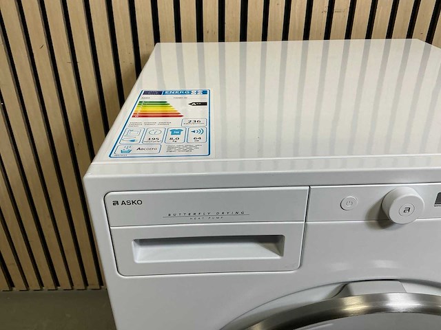 Asko t208h.w. wasdroger - afbeelding 4 van  9