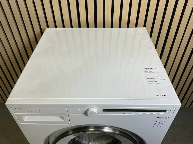 Asko w2086c.w/3. wasmachine - afbeelding 3 van  9