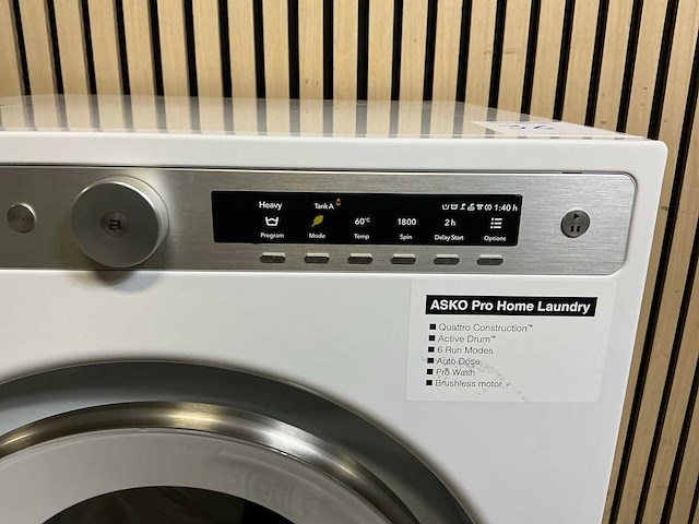Asko w6098x.w/3 wasmachine - afbeelding 7 van  9