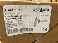 Askoma - ahr-b-c-3.0 - dompel verwarmingselement - afbeelding 2 van  2